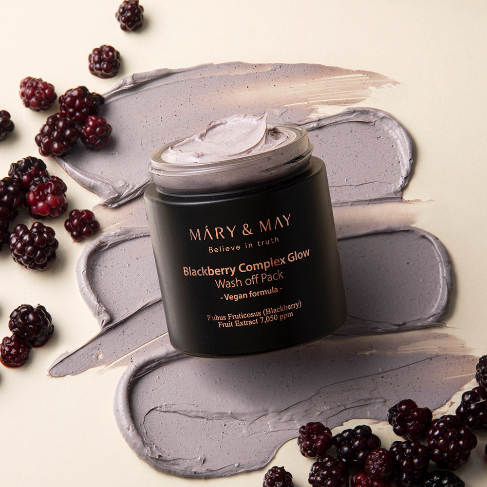 Mary&May Blackberry Complex Glow Wash off Pack 125g product image 4