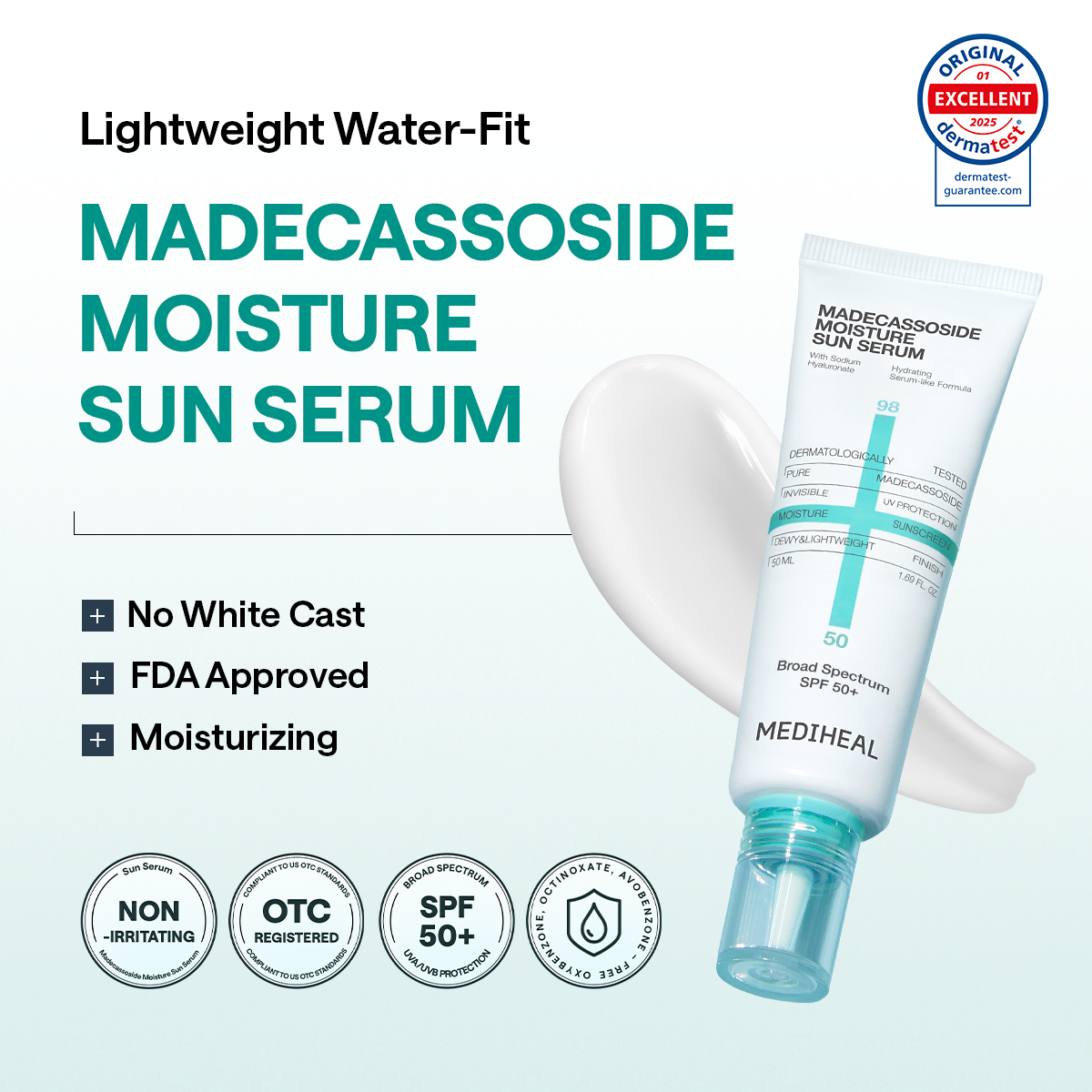 Mediheal PDRN Moisture Tone Up Sun Serum 50ml product image 5