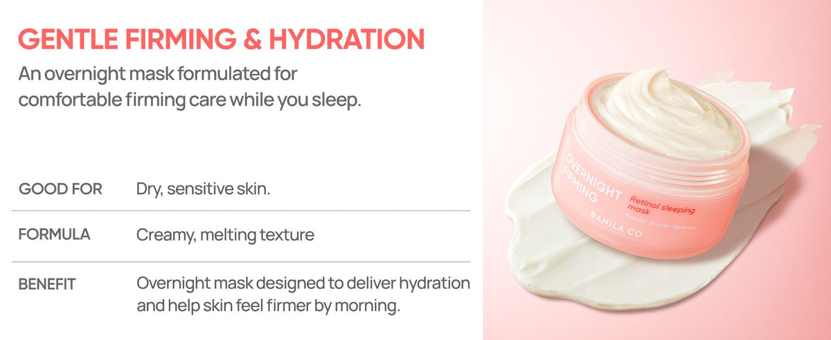 Banila Co Overnight Firming Retinol Sleeping Mask 100ml product image 8