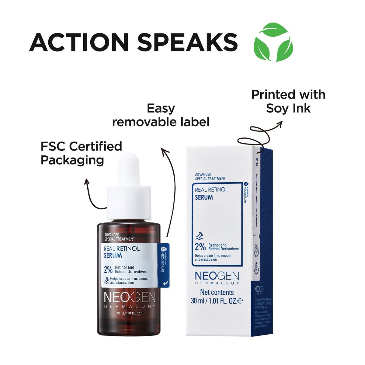 Neogen Real Retinol Serum 30ml — Neogen official product image 6