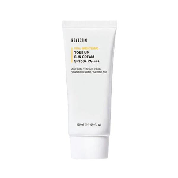 ROVECTIN Vita Tone Up Suncream SPF50+ PA++++ 50ml — main product packshot
