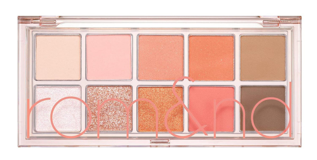 rom&nd rom&nd BETTER THAN PALETTE 6g - Energetic bright 08 Peach Dahlia Garden shade image