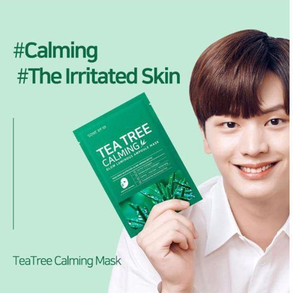 SomeByMi TEA TREE CALMING AMPOULE MASK X 10EA