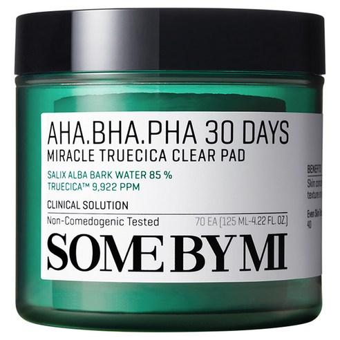Somebymi AHA BHA PHA 30 Days Miracle Truecica Clear Pad 70ea