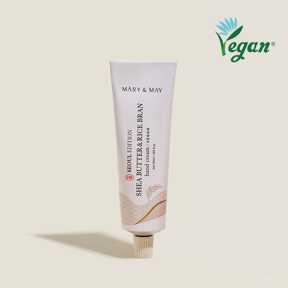 Mary&May Seoul Edition SHEA BUTTER & RICE BRAN Hand Cream 50ml product image 2