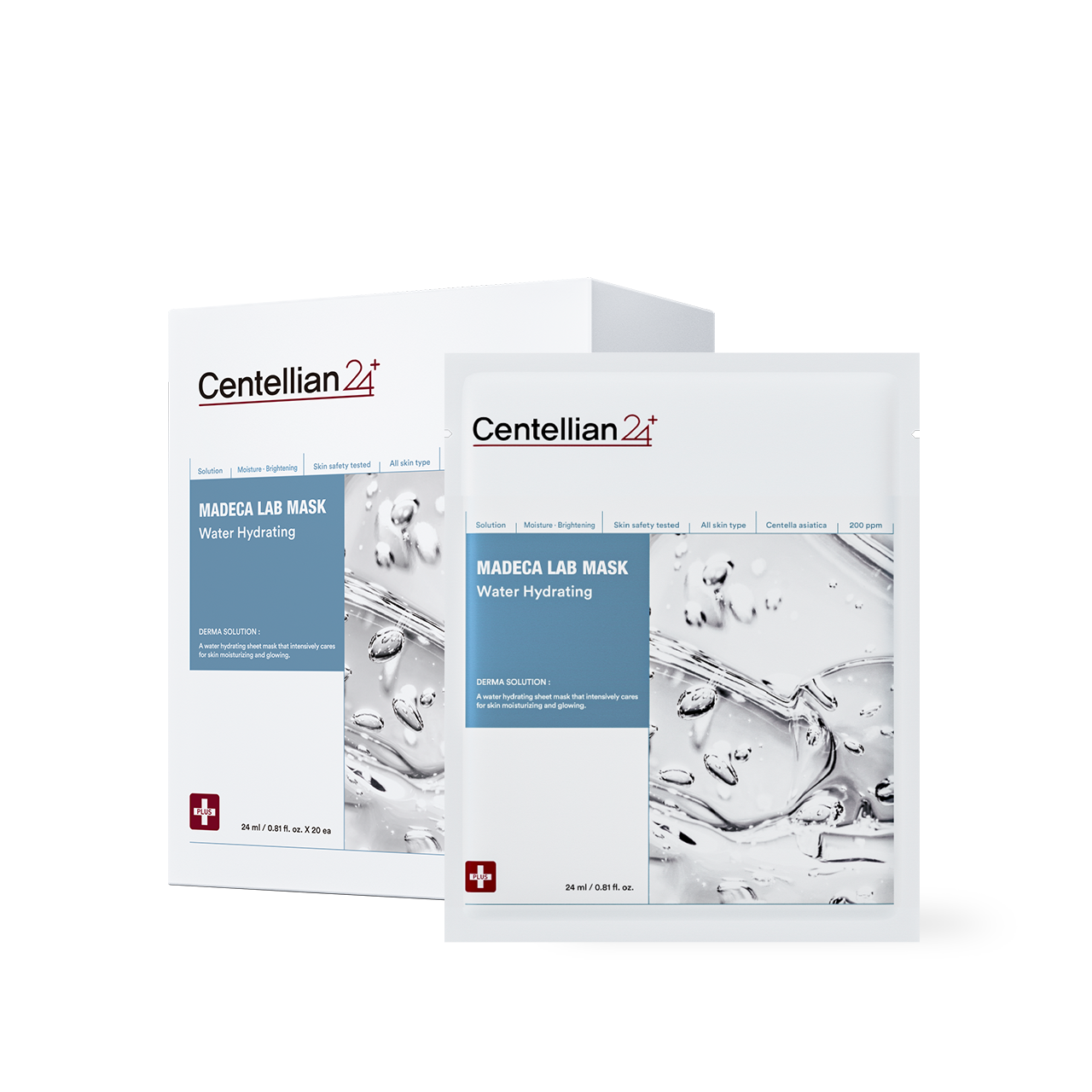 Centellian24 Madeca Lab Mask Water Hydrating 25ml_20pcs product image 2