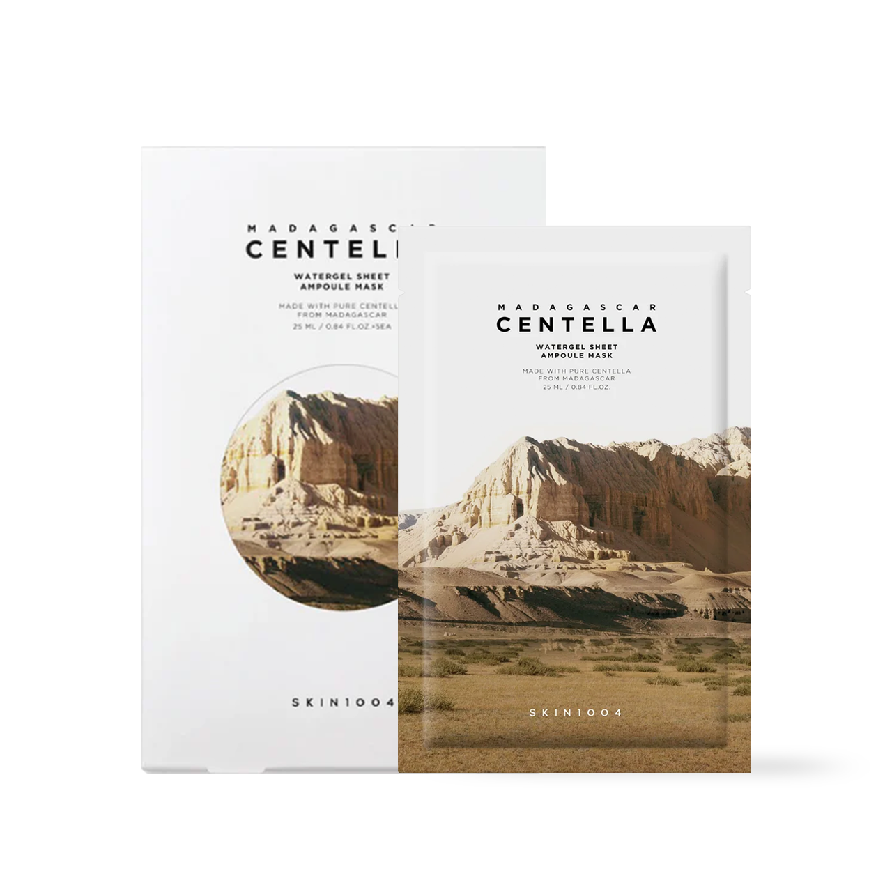 Skin1004 Madagascar Centella Watergel Sheet Ampoule Mask - 2 Type