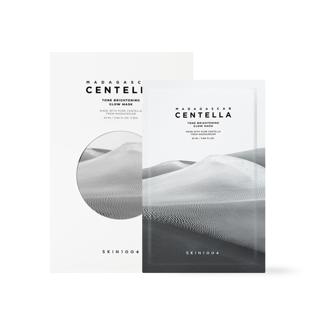 Skin1004 Madagascar Centella Tone Brightening Glow Mask - 2 Size