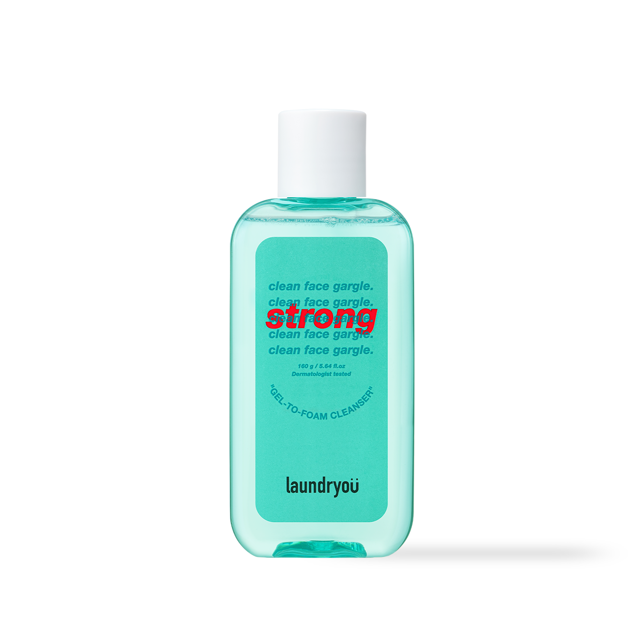 Laundryou Clean Face Gargle Gel-to-Foam Cleanser Strong 160g