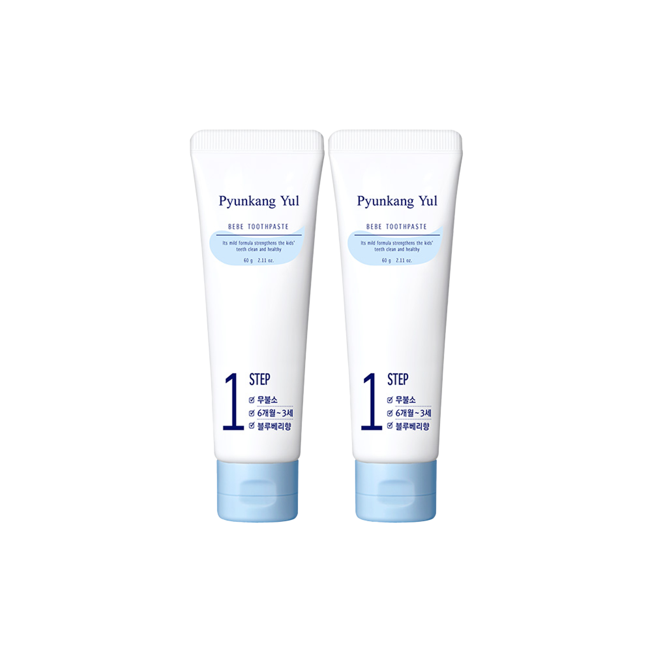 PyunkangYul Bebe Toothpaste (Blueberry) 60g*2 - 60g