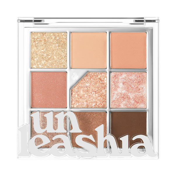 Unleashia Glitterpedia Eye Palette No.3 All of Coralpink 6.6g