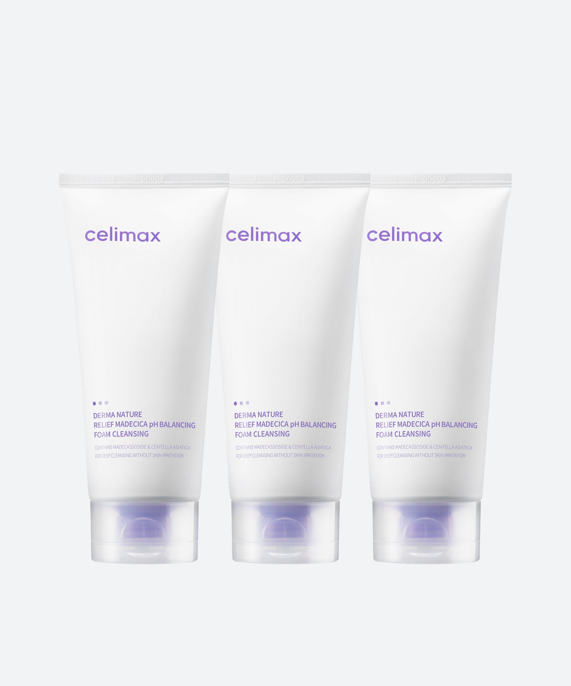 celimax Derma Nature Relief Madecica pH Balancing Foam Cleansing 150ml