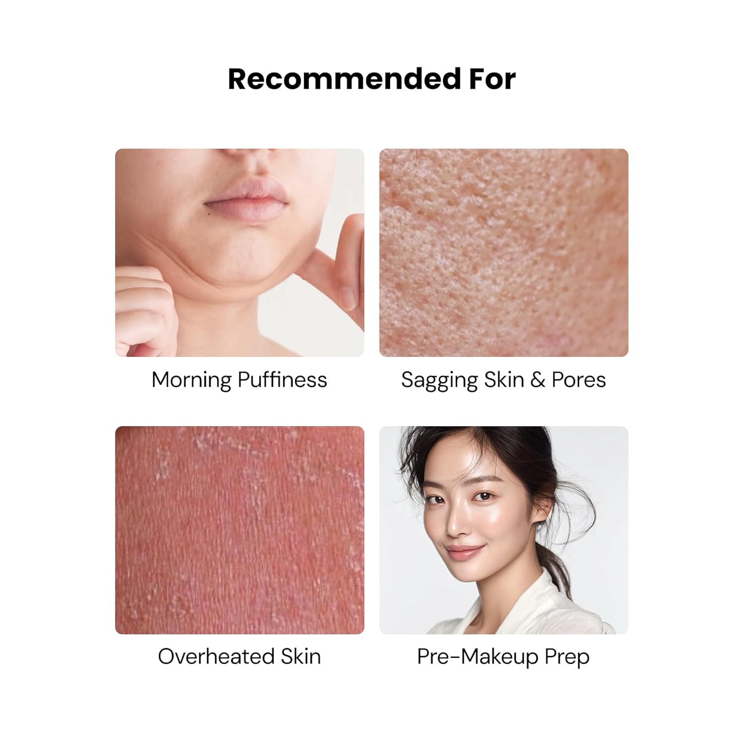 PO:DL Red Bean Panthenol Coolfit Gelfting Mask (4ea) (+Special Gift)