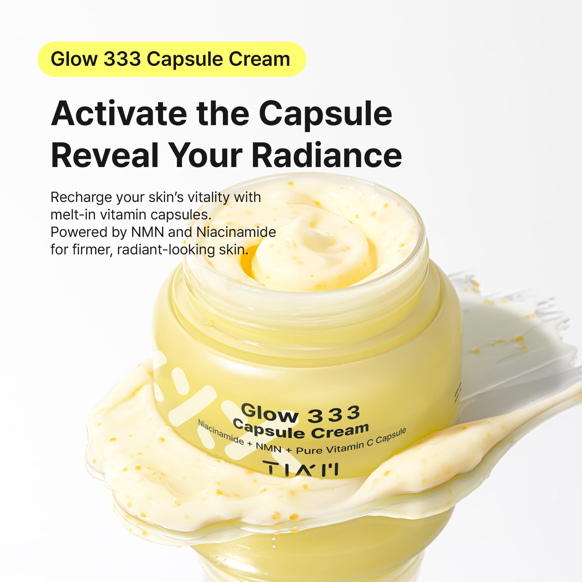 TIAM Glow 333 Capsule Cream 50ml - 50ml