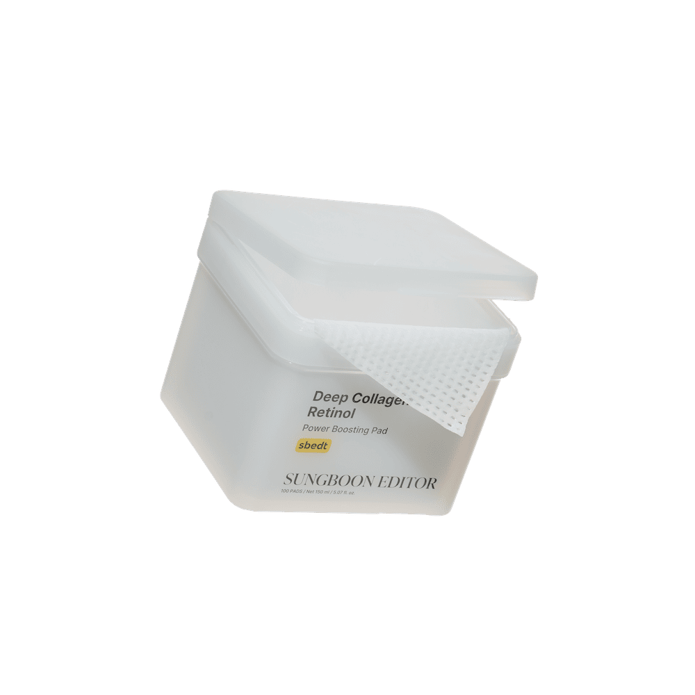 SUNGBOON EDITOR Deep Collagen Retinol Power Boosting Pad 150ml 100 pcs