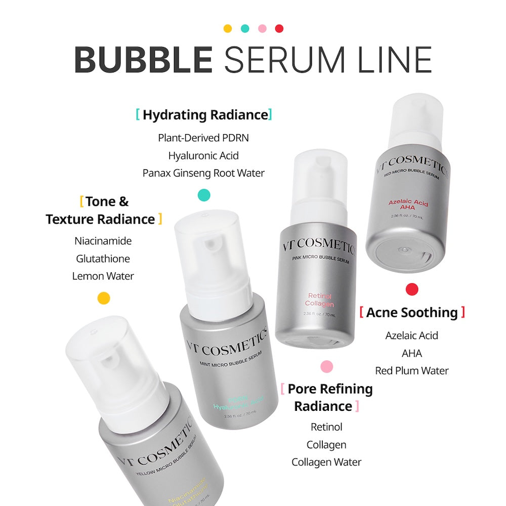 VT Cosmetics PDRN Hyaluronic Acid Micro Bubble Serum 70ml - official product image 9