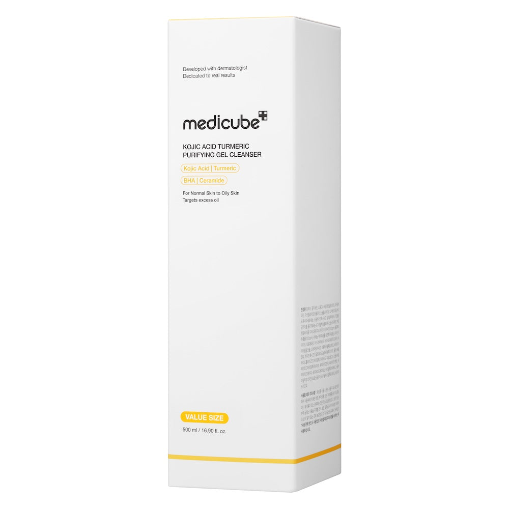 Medicube Kojic Acid Turmeric Gel to Foam Cleanser 500ml