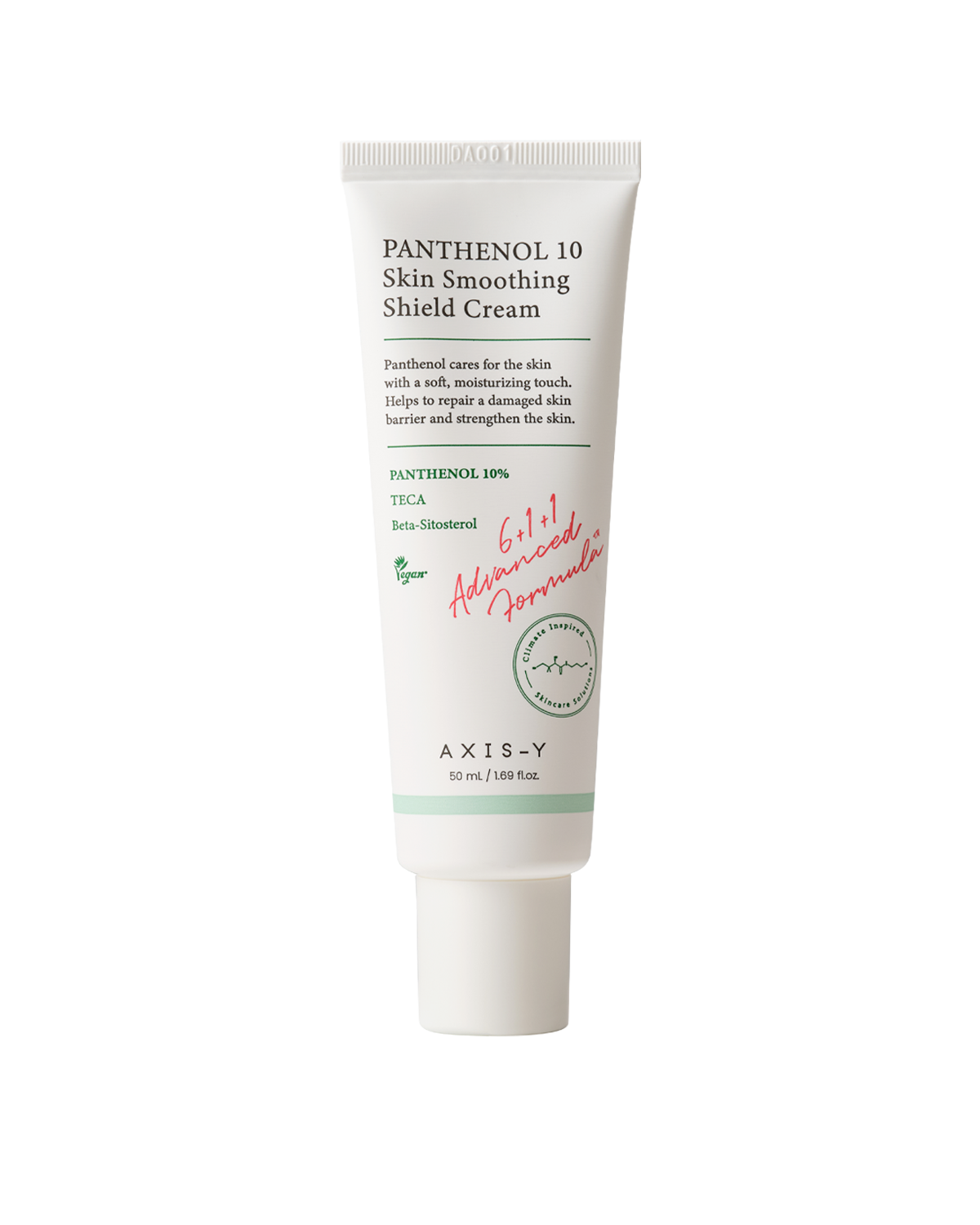AXIS-Y Panthenol 10 Skin Smoothing Shield Cream 50ml product packaging