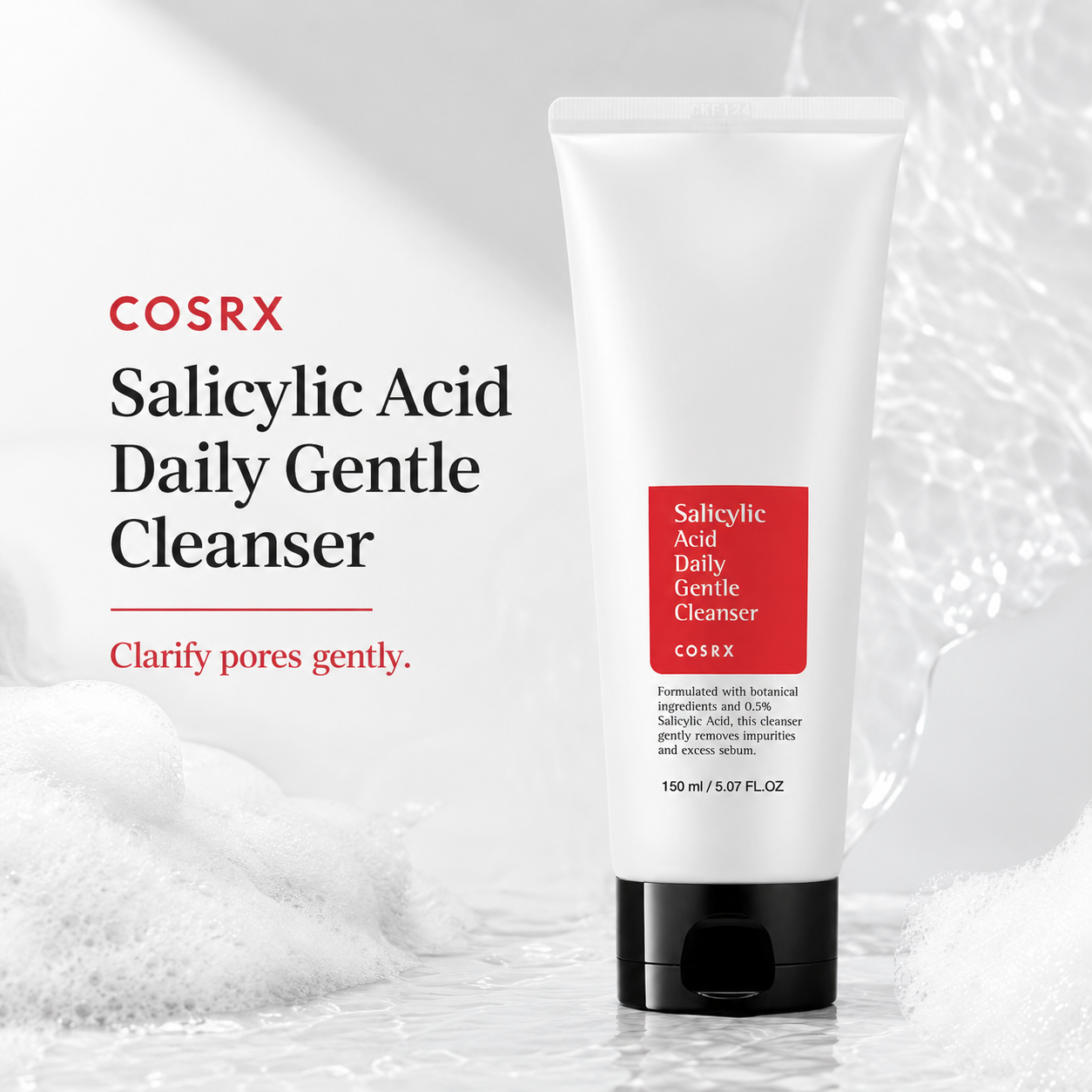 COSRX Salicylic Acid Daily Gentle Cleanser 150ml — product detail image 4
