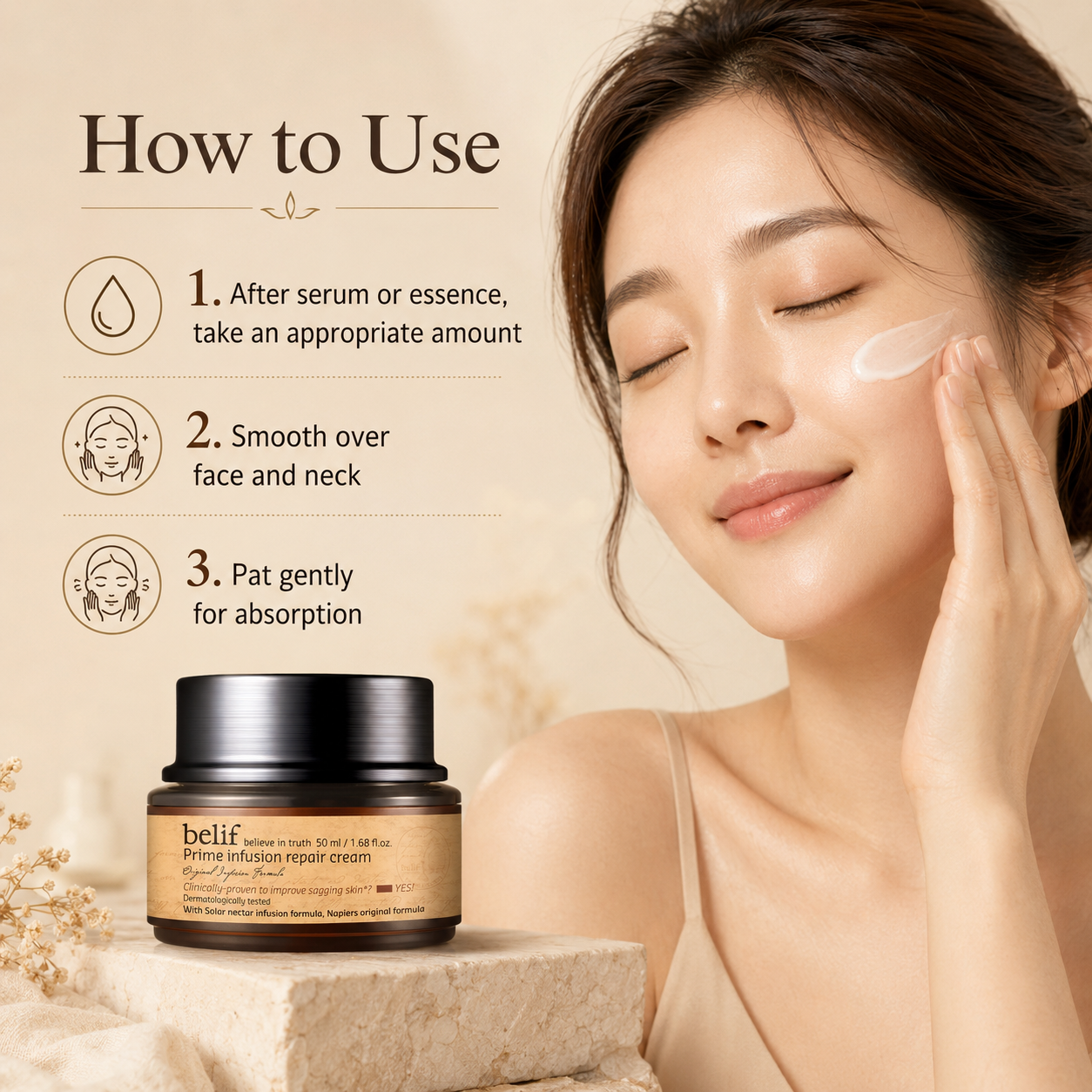 Belif Prime Infusion Repair Cream 50ml product image 2