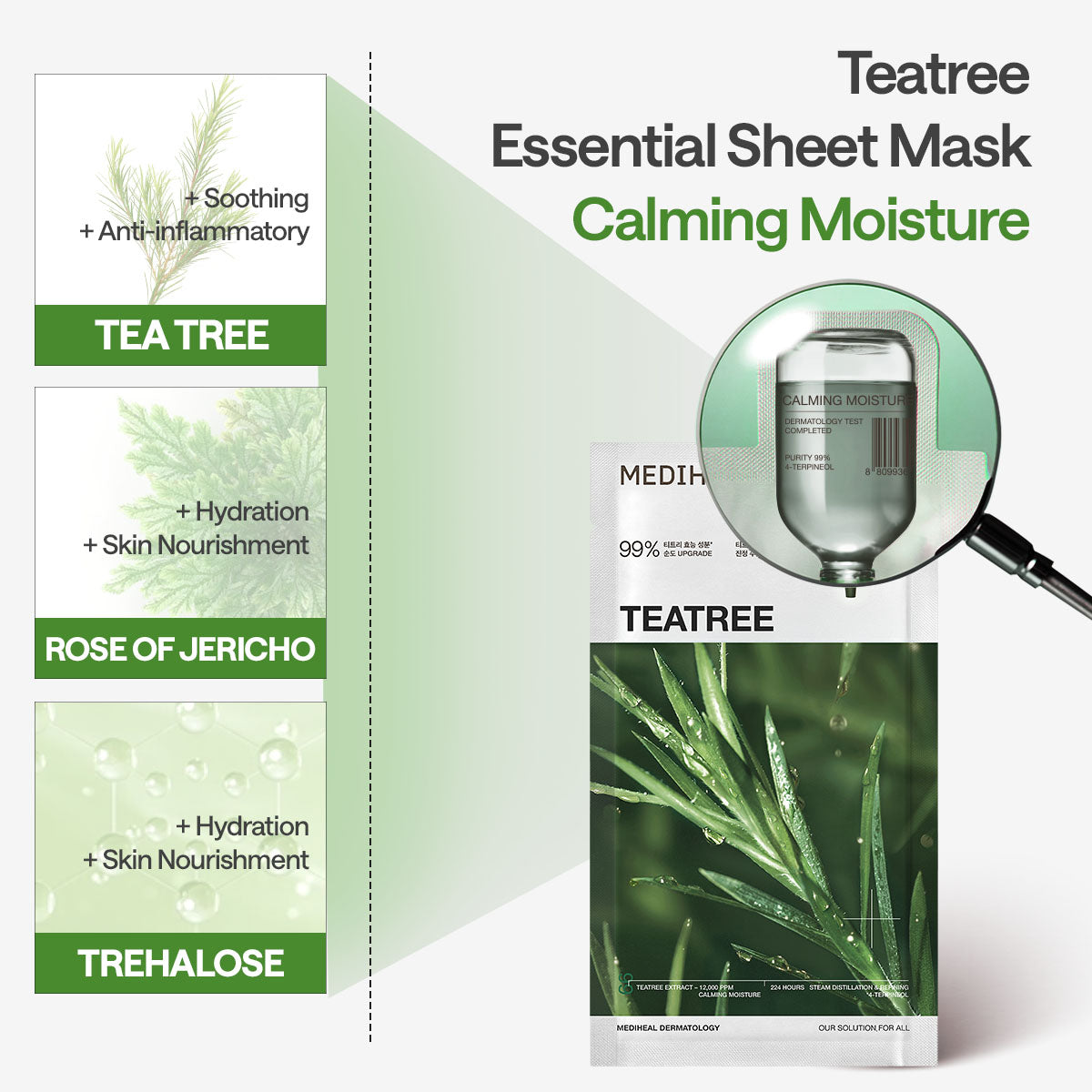 Mediheal Teatree Essential Calming Mask 10ea product image 5
