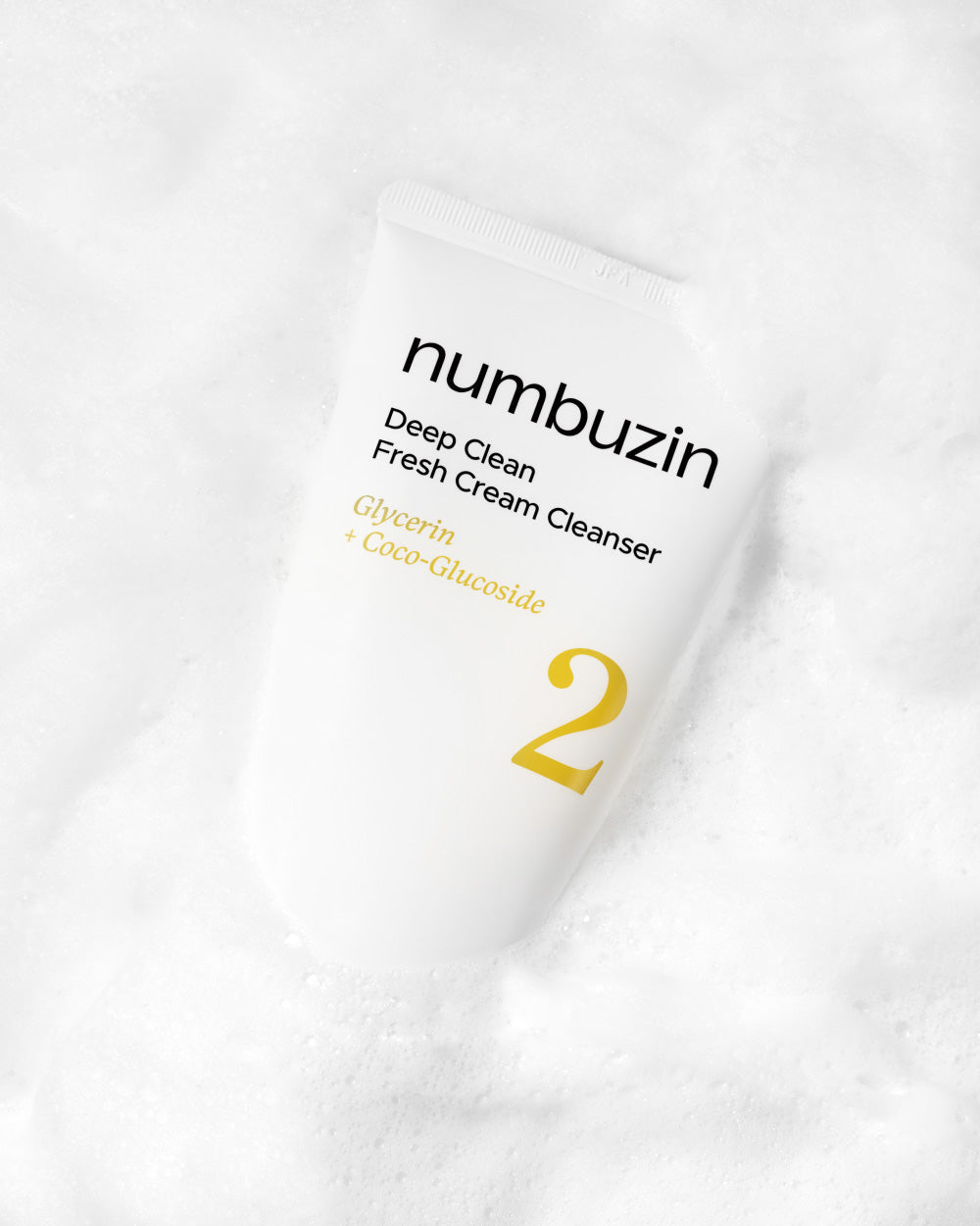 Numbuzin No. 2 Deep Clean Fresh Cream Cleanser 120ml — official product image 3