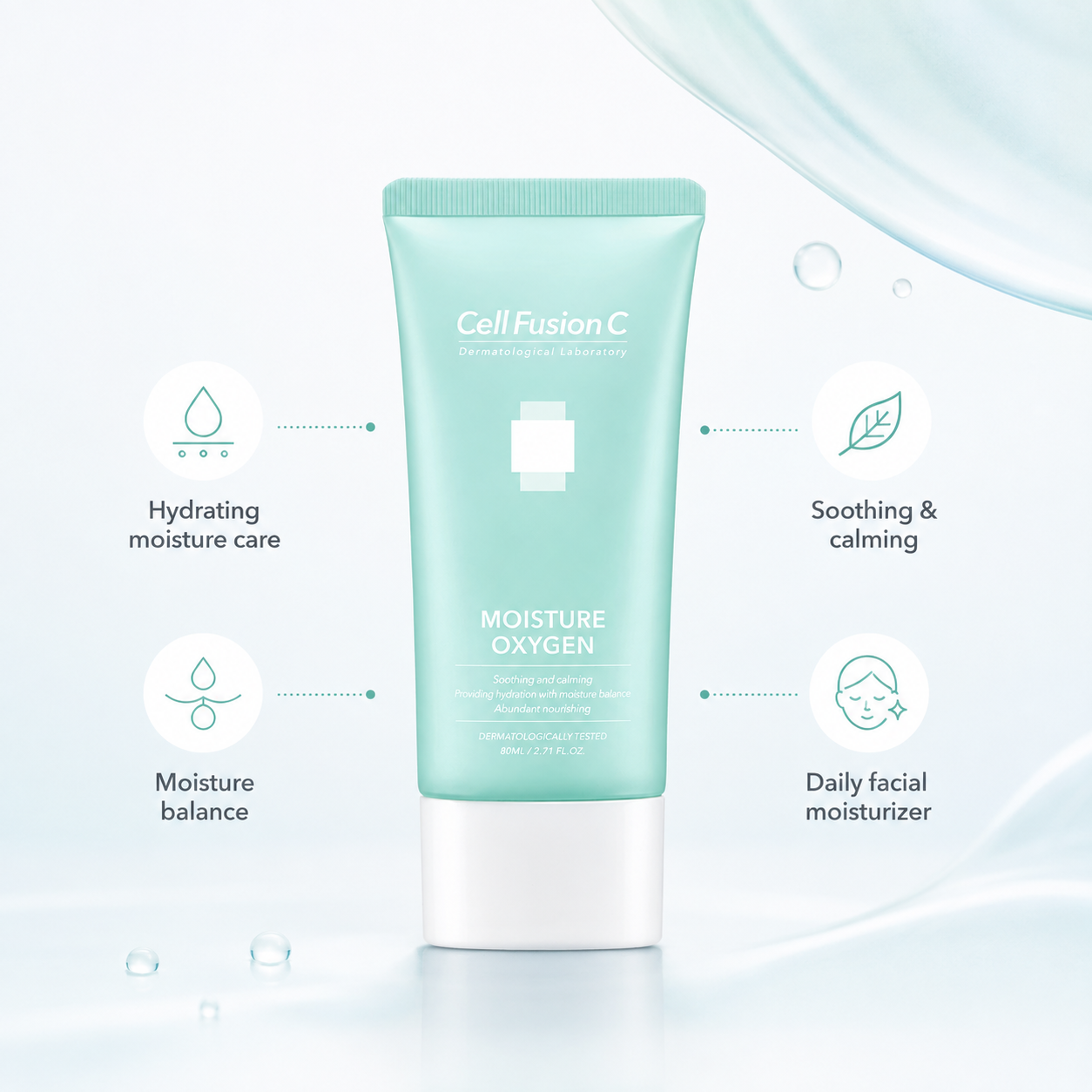 CellFusionC Moisture Oxygen 80ml — product detail image 3