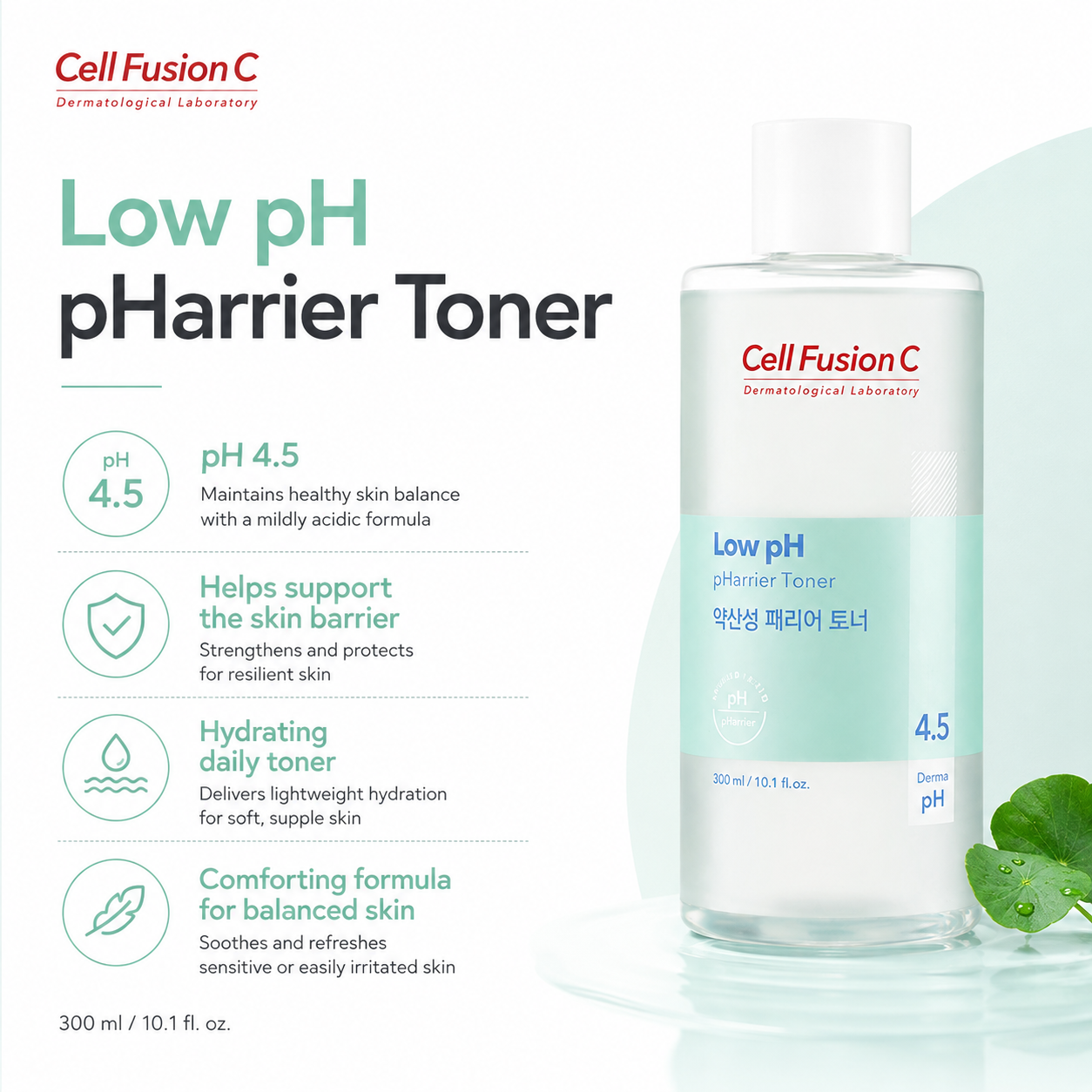 CellFusionC Low pH pHarrier Toner - 300ml — product detail image 4