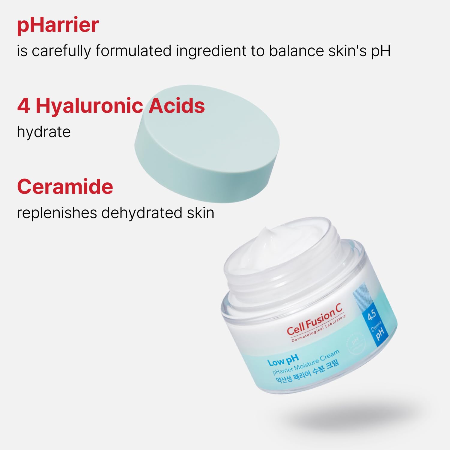 CellFusionC Low pH pHarrier Moisture Cream - 80ml — product detail image 5