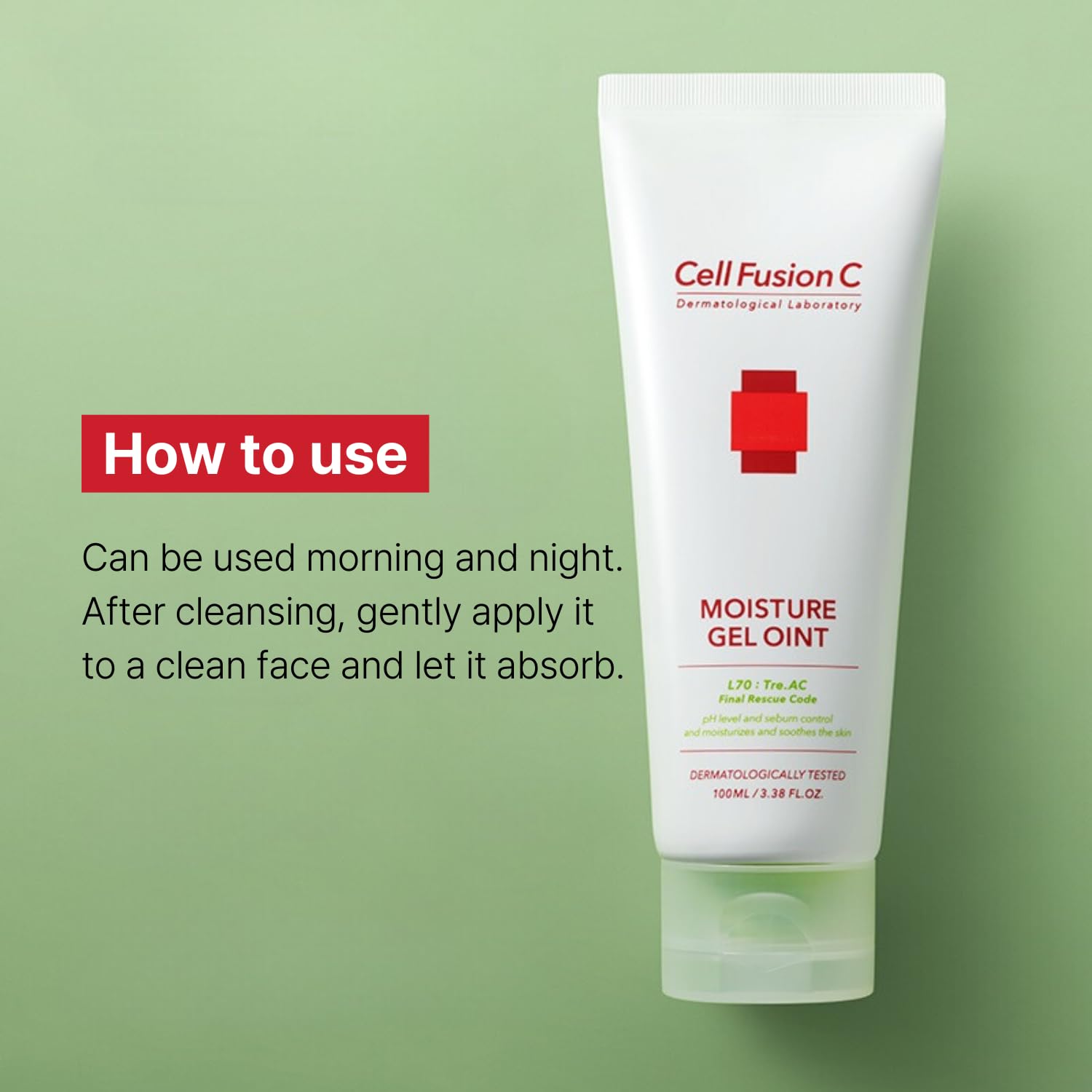 CellFusionC Moisture Gel Oint - 100ml — product detail image 6