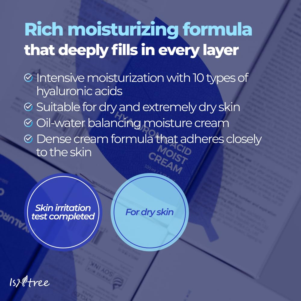Isntree Hyaluronic Acid Moist Cream 100ml product image 4