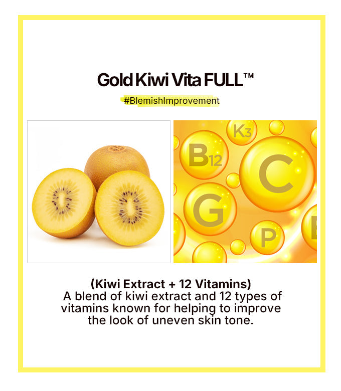 HolikaHolika Gold Kiwi Vita C Plus Brightening Cream 50ml product image 7