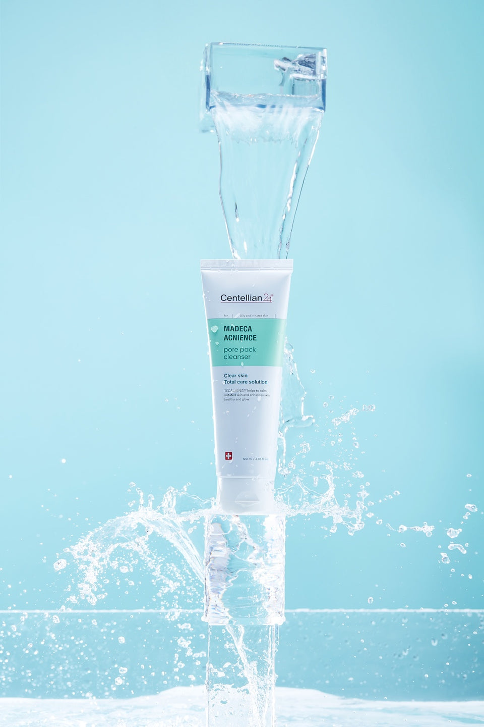 Centellian24 Madeca Acnience Pore Pack Cleanser 120ml application detail