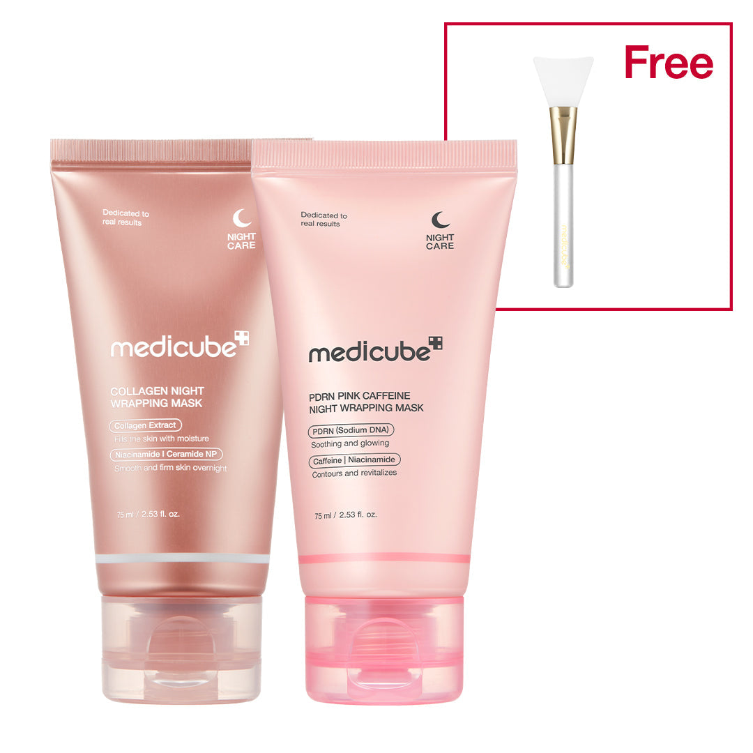 Medicube PDRN Pink Caffeine Overnight Wrapping Mask 75ml product image 4
