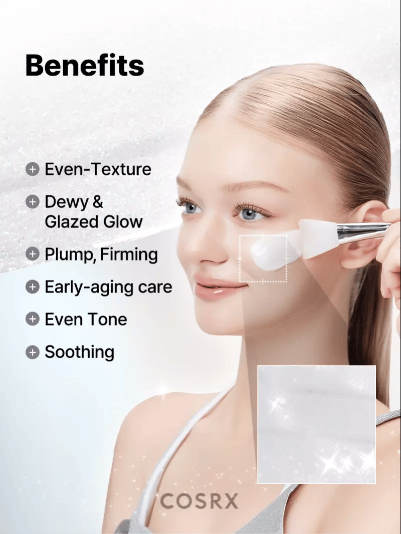 Cosrx PDRN EXOSOME Skinplaning Glaze Mask 50ml official COSRX source image 3