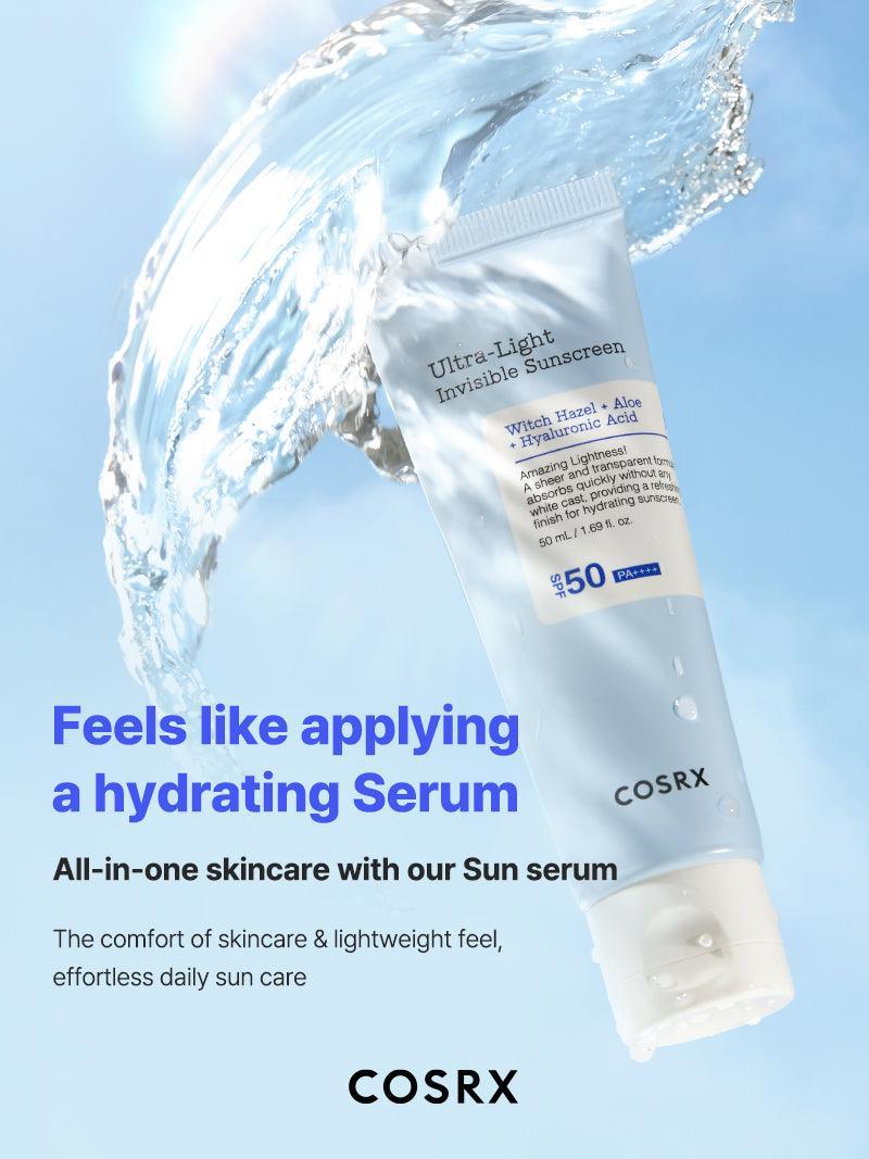 Cosrx Ultra Light Invisible Sunscreen SPF50 PA++++ 50ml official COSRX source image 5