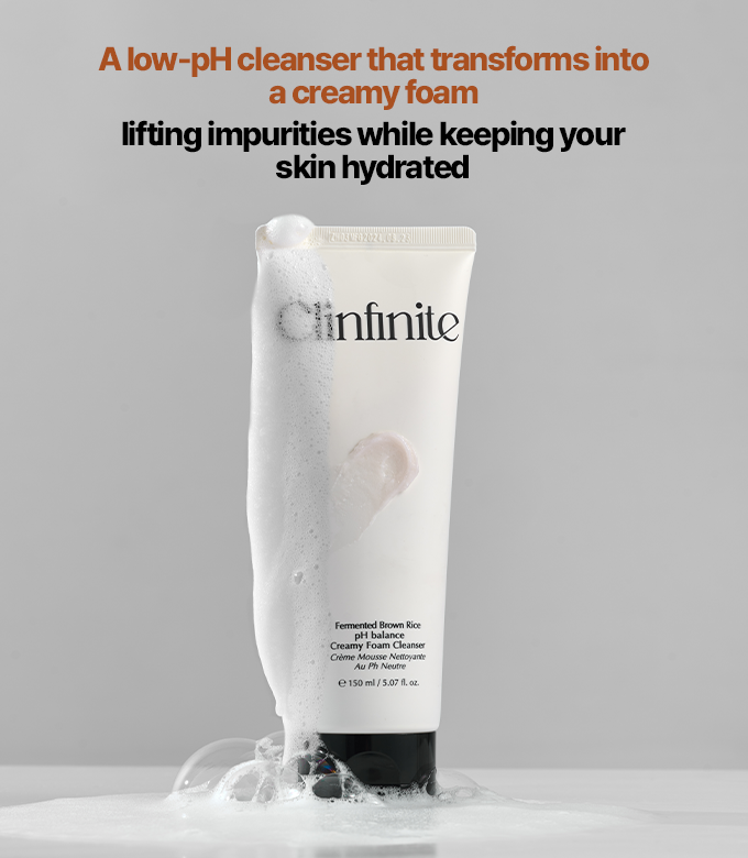 Clinfinite Fermented Rice Mild Acidic Creamy Foam Cleanser 150ml product image 7