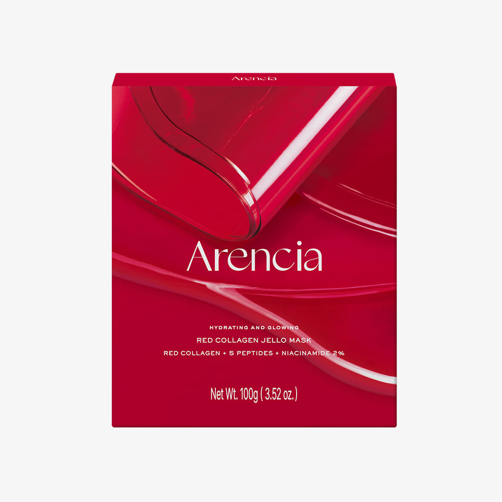 Arencia Red Collagen Jello Mask 4ea - Arencia product image 1