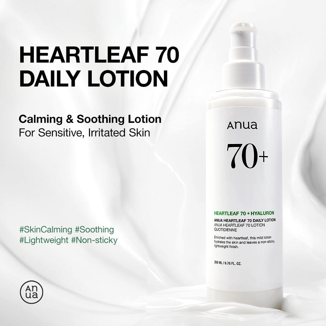 Anua Heartleaf 70% Daily Lotion 200ml - official ANUA product image 2