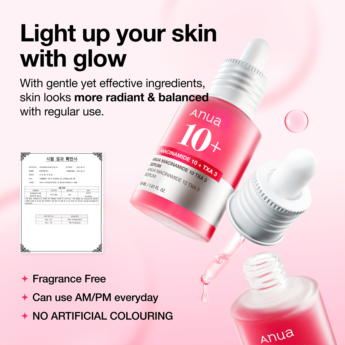 Anua NIACINAMIDE 10% + TXA 4% DARK SPOT CORRECTING SERUM 30ml - official ANUA product image 6
