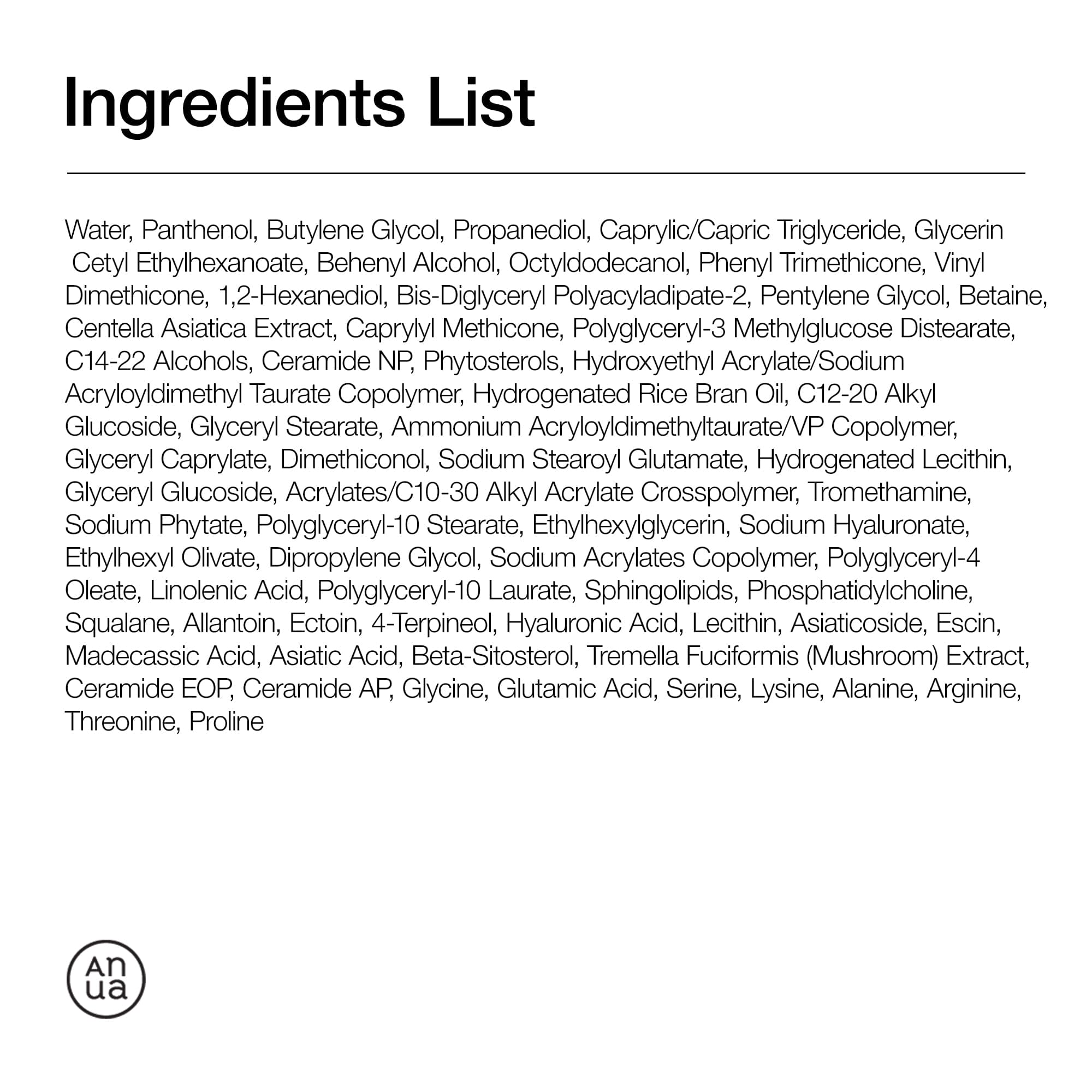 Anua 3 Ceramide Panthenol Moisture Barrier Cream 100ml - official ANUA product image 6