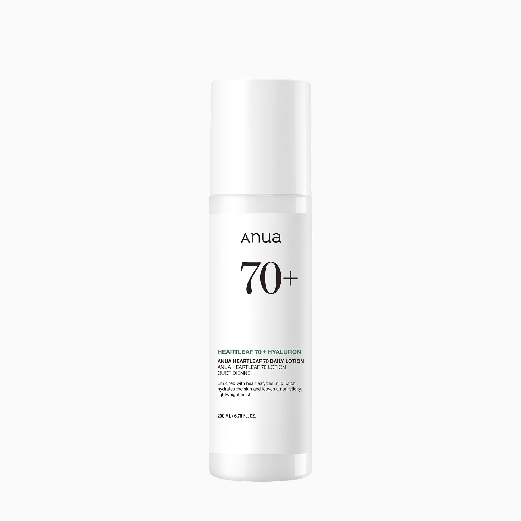 Anua Heartleaf 70% Daily Lotion 200ml - official ANUA product image 1