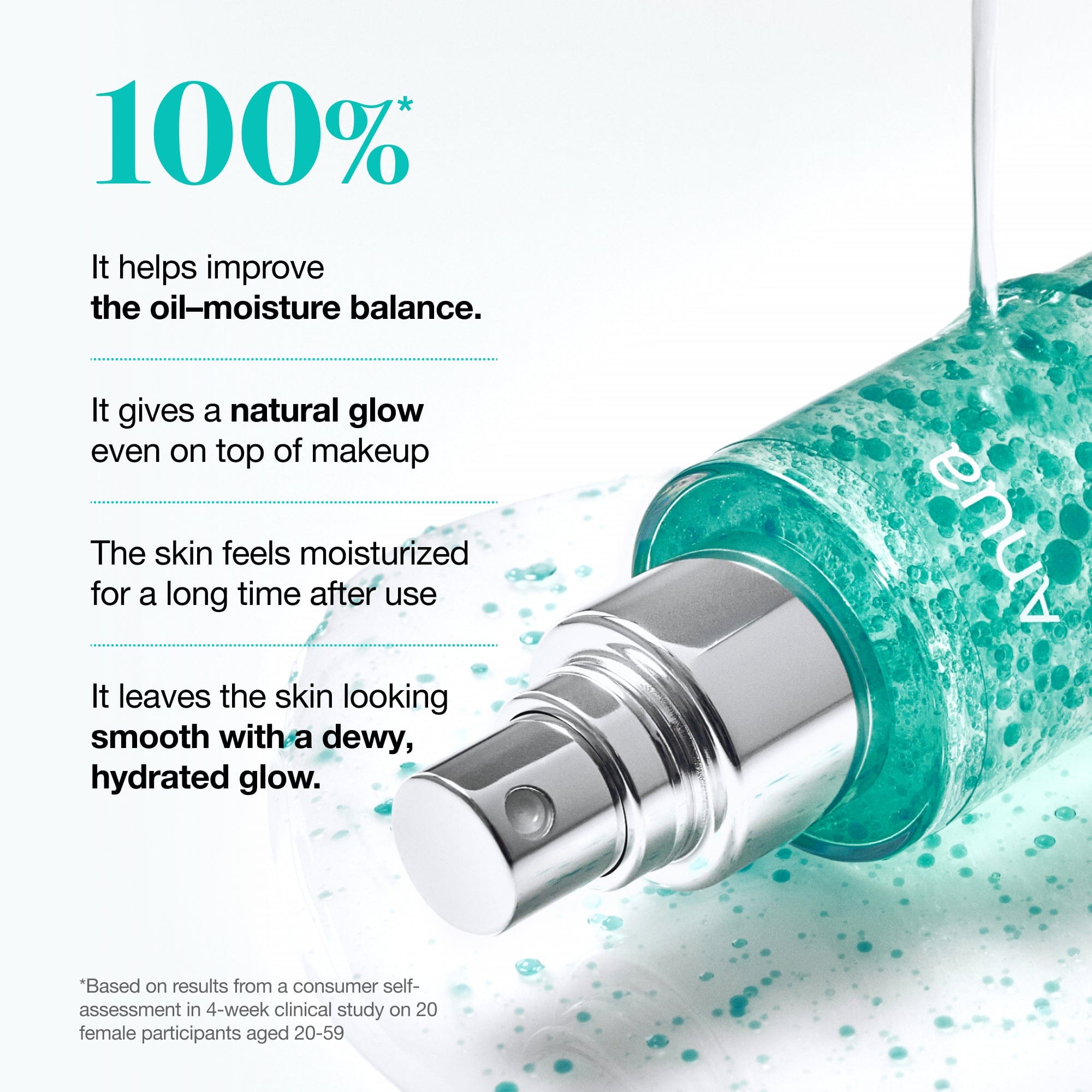 Anua PDRN HYALURONIC ACID HYDRATING CAPSULE MIST 100ml - official ANUA product image 4
