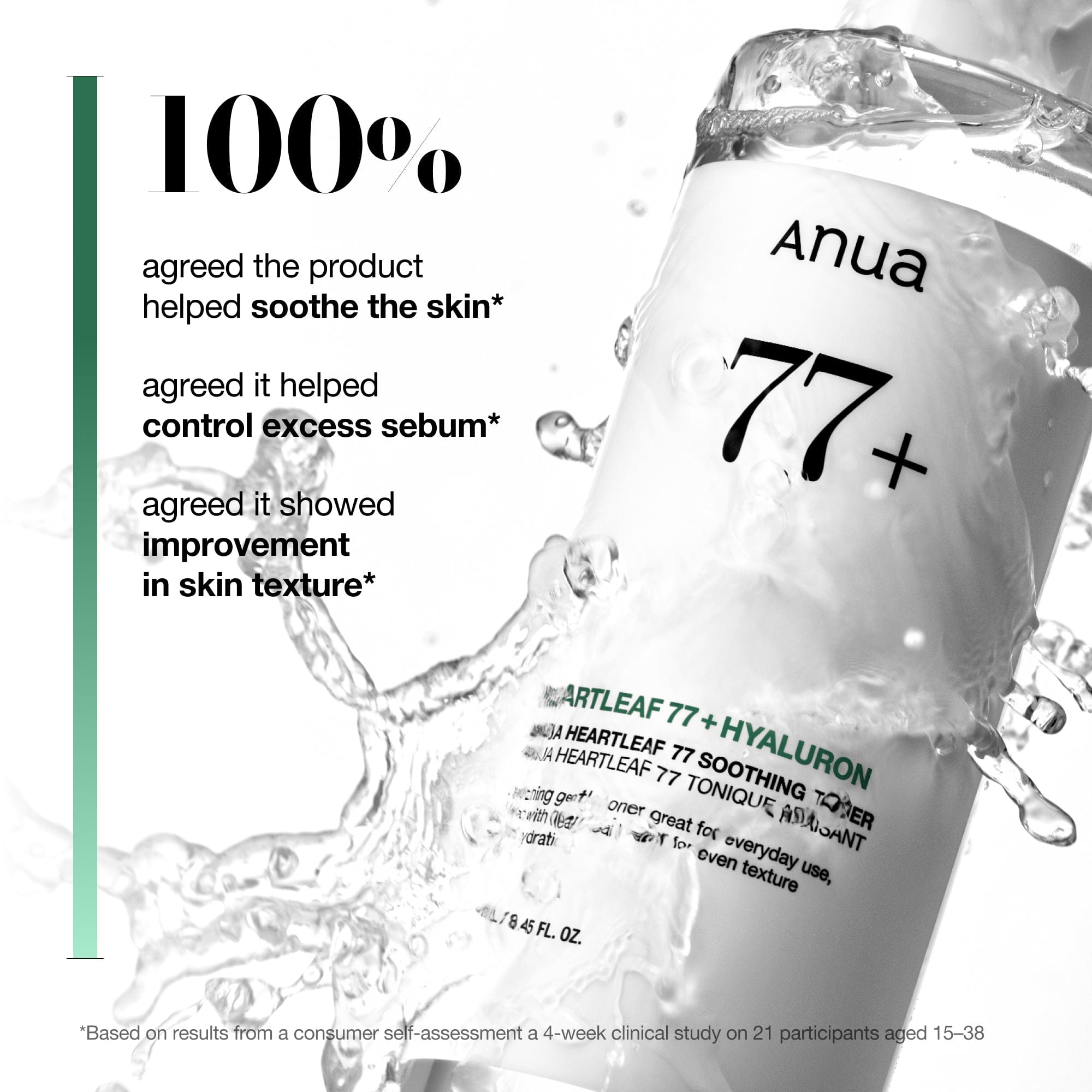 Anua Heartleaf 77% Soothing Toner 250ml - official ANUA product image 3