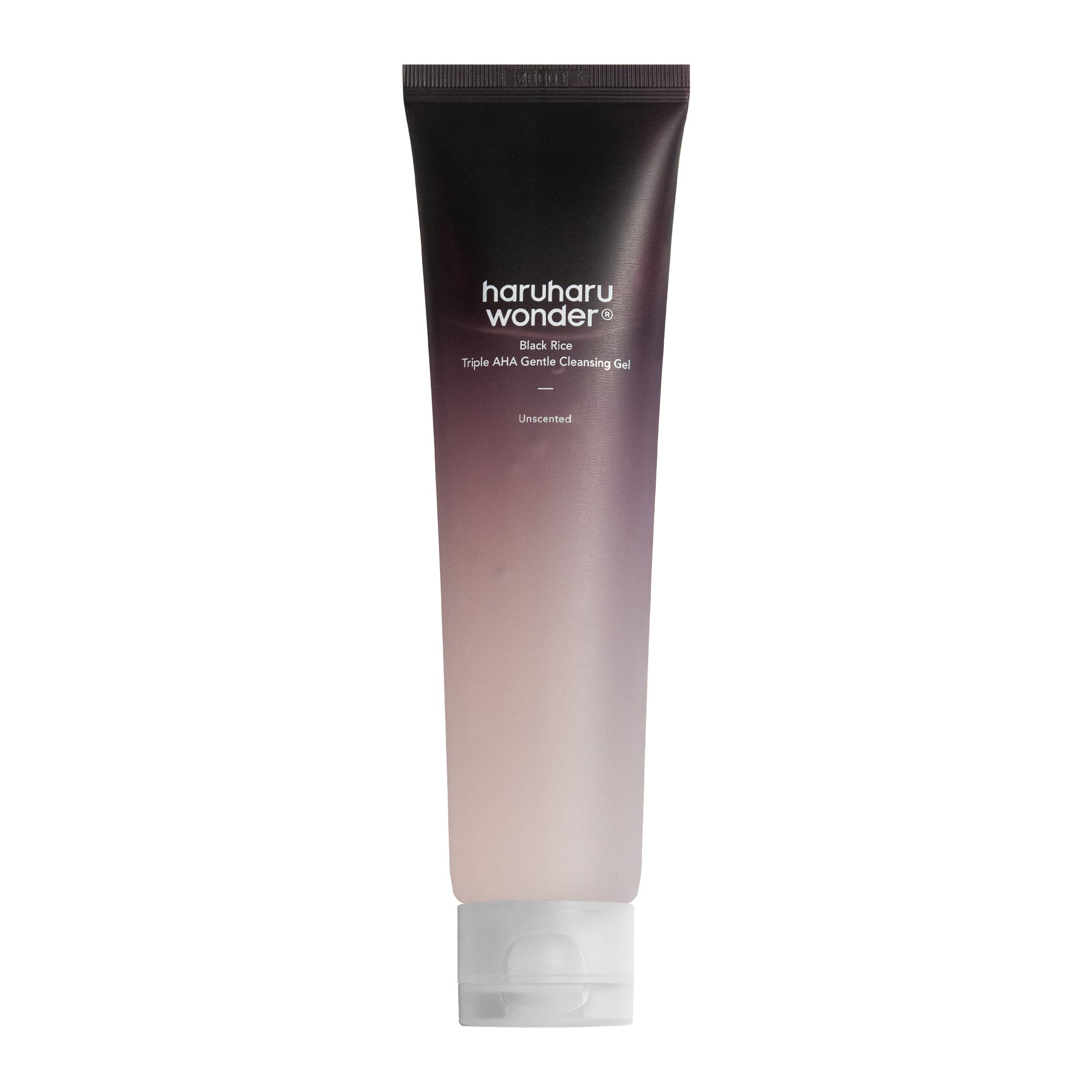 haruharuwonder Black Rice Triple AHA Gentle Cleansing Gel Unscented 100ml product image 2