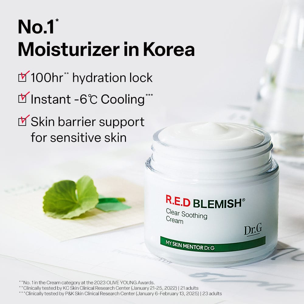 Dr.G Red Blemish Clear Soothing Cream 70ml product image detail 3