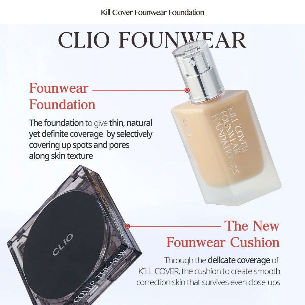 Clio Kill Cover Founwear Foundation The Original 35ml official clio source image 5