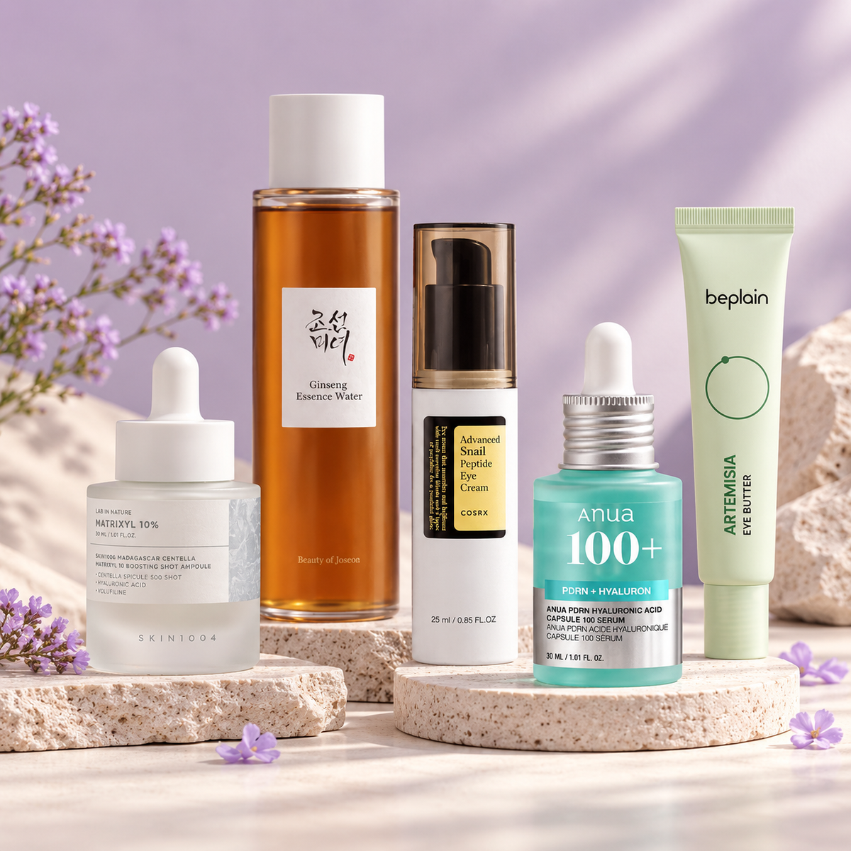 Korean Peptide Hydration Set | Eye + Face Care product group