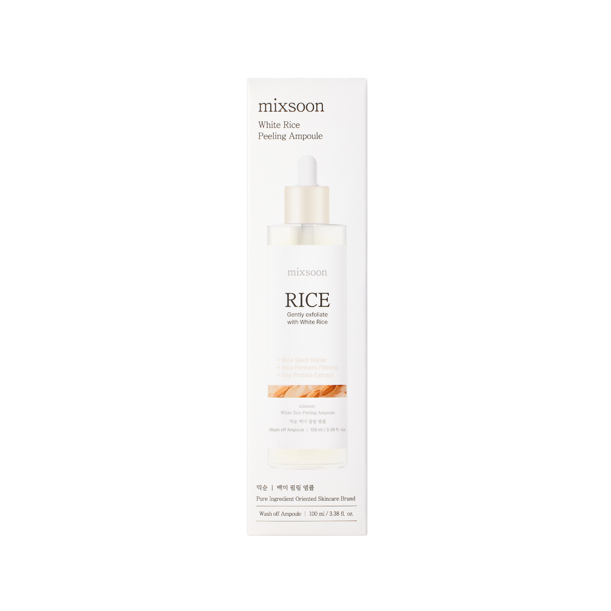 Mixsoon White Rice Peeling Ampoule 100ml product image 9