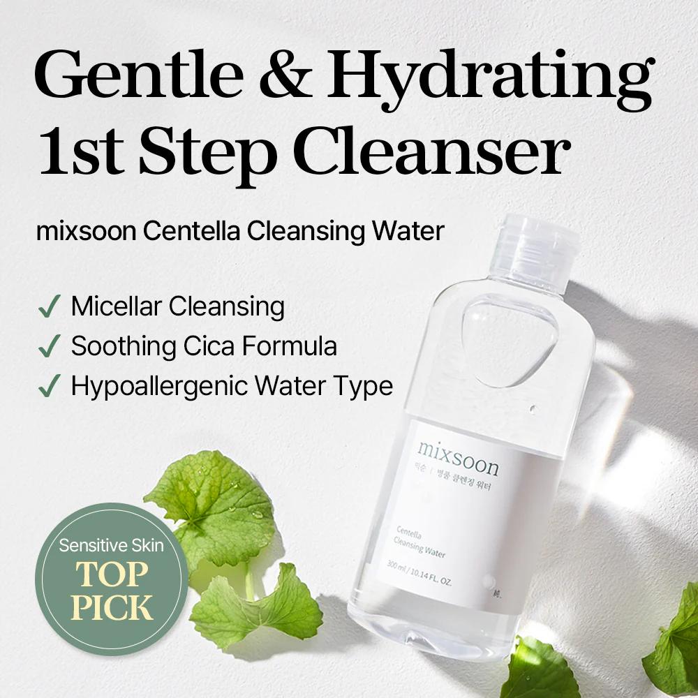 Mixsoon Centella Cleansing Water 300ml product image 3